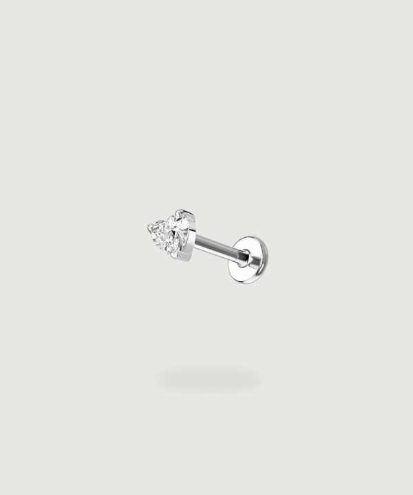 Ohrstecker in Silber mit Zirkonia