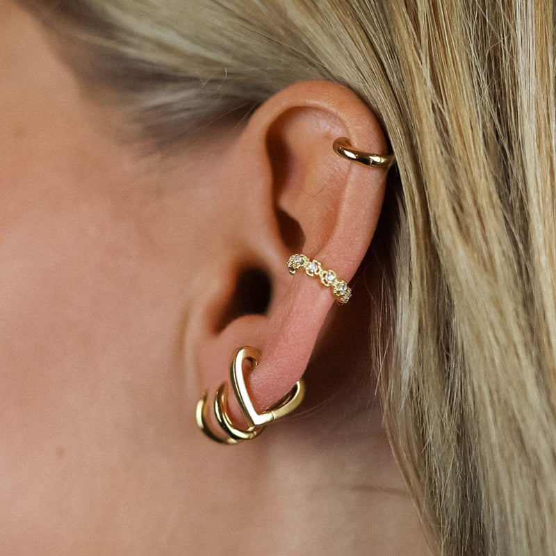 Helix Piercing Ring Herz Ohrläppchen Frauen
