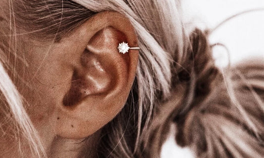 Amanhecer  Tragus Hoop Piercing – Luna Joyeria