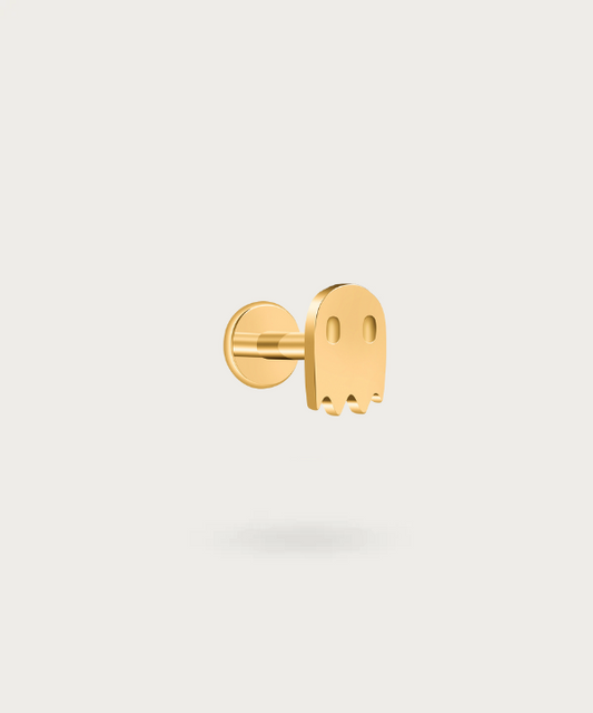 Titan Geister-Piercing gold helix