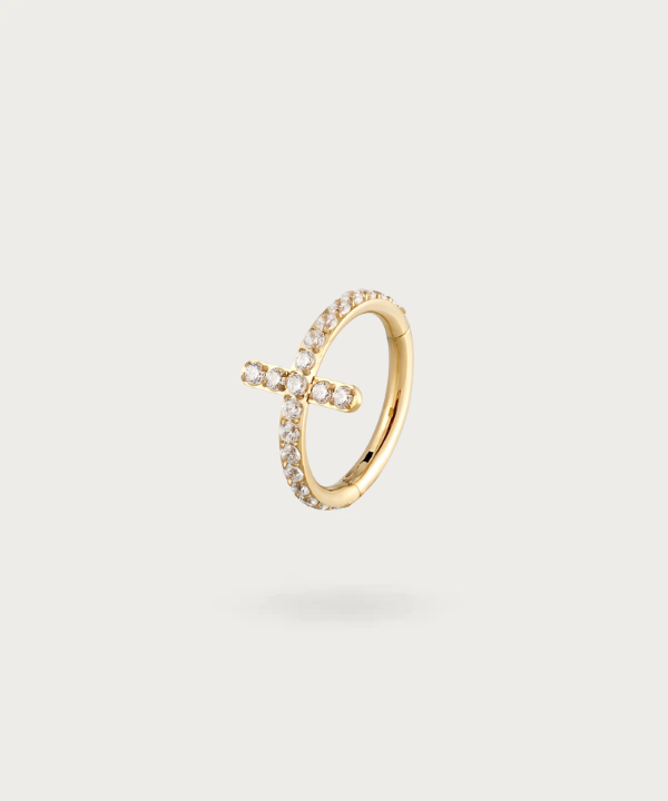 Titan-Helix-Piercing-Ring von Zara.