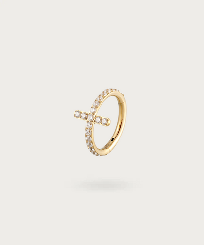 Titan-Helix-Piercing-Ring von Zara.