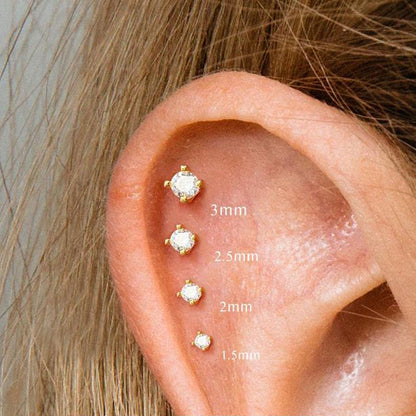 Piercing helix Ohr Silber Frau