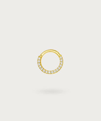 snug Piercing Ring Gold