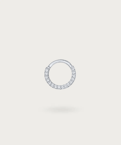 ohrPiercing Ring Silber