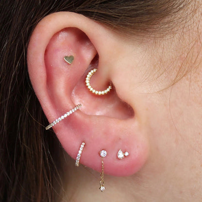 Helix-Ring-Piercing Frauen