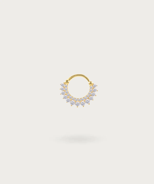 Helix-Piercing ring gold