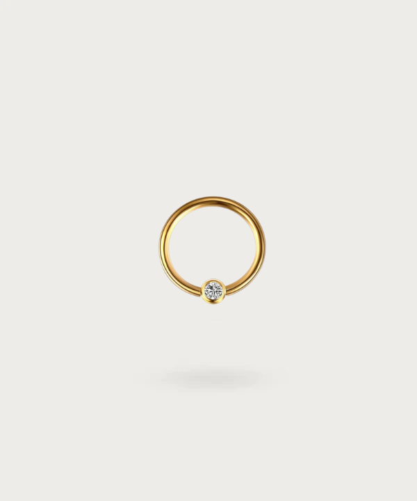 gefangener Ring Gold