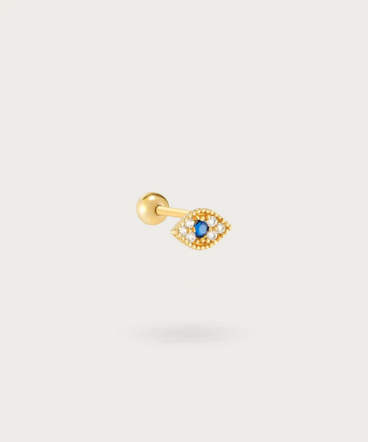 tragus Ohrpiercing Gold