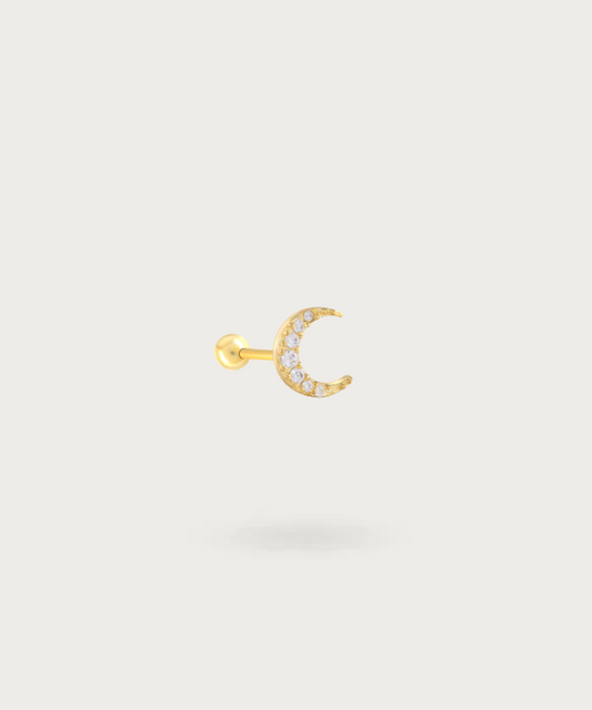 Ohr Tragus Piercing Gold