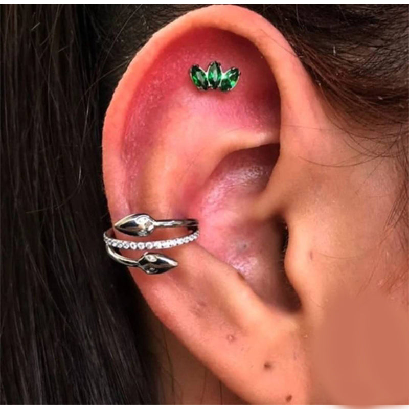 Ring Schlange Piercing für Frauen