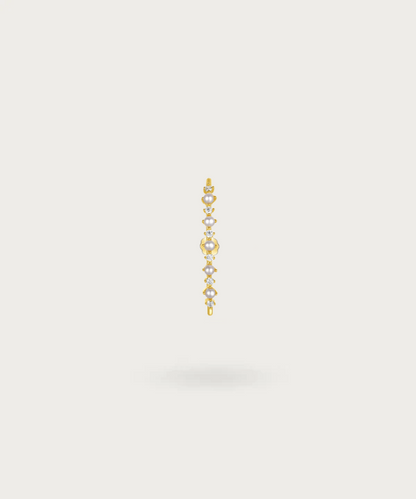 Ohrpiercing mit Perlen